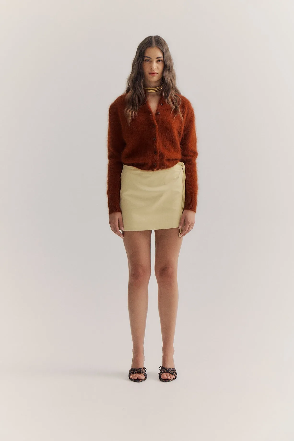 Bella Cardigan - Chocolate