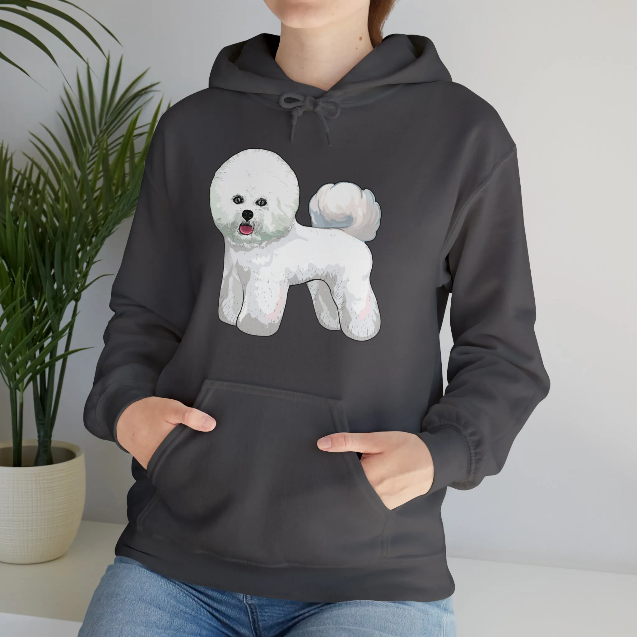Bichon Frise Unisex Hooded Sweatshirt, S - 5XL, 12 Colors, Dog Lover, Gift for Mom, Gift for Dad, Dog Sweatshirt, Bichon Lover, Made in USA!!