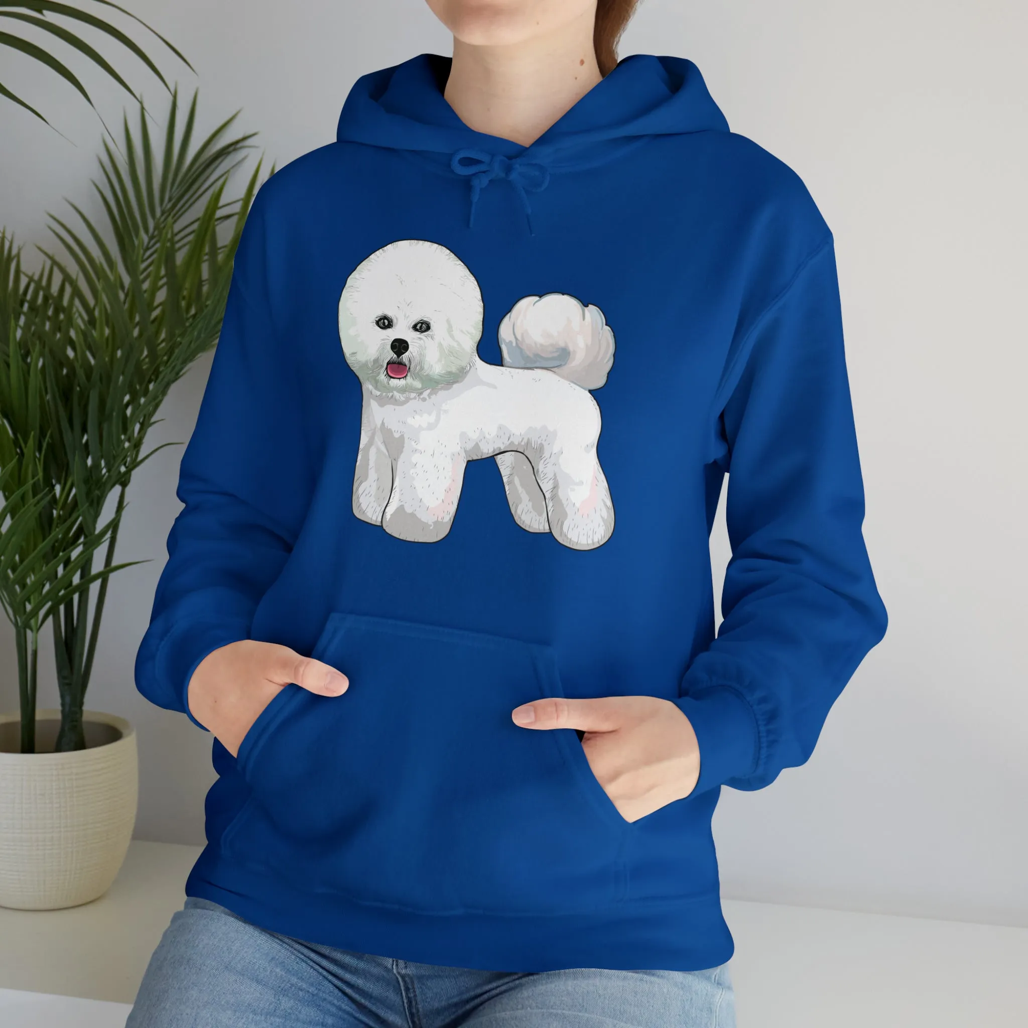 Bichon Frise Unisex Hooded Sweatshirt, S - 5XL, 12 Colors, Dog Lover, Gift for Mom, Gift for Dad, Dog Sweatshirt, Bichon Lover, Made in USA!!