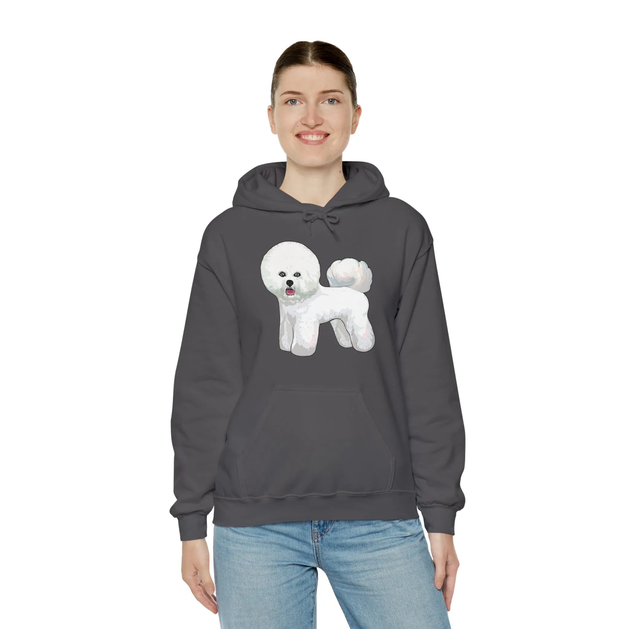 Bichon Frise Unisex Hooded Sweatshirt, S - 5XL, 12 Colors, Dog Lover, Gift for Mom, Gift for Dad, Dog Sweatshirt, Bichon Lover, Made in USA!!