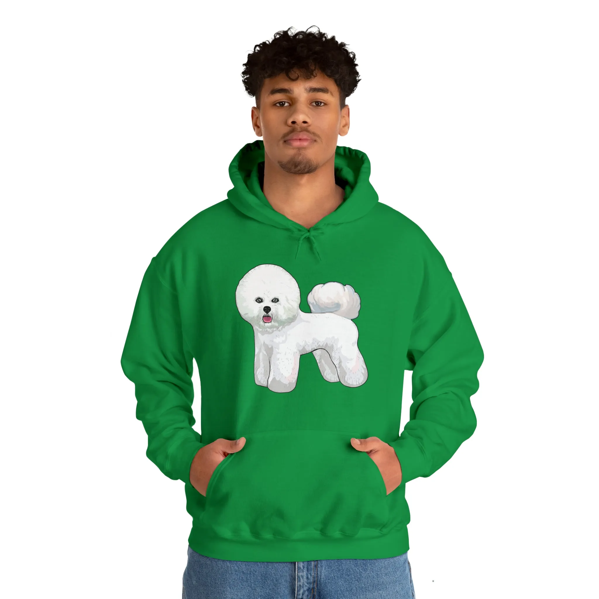 Bichon Frise Unisex Hooded Sweatshirt, S - 5XL, 12 Colors, Dog Lover, Gift for Mom, Gift for Dad, Dog Sweatshirt, Bichon Lover, Made in USA!!