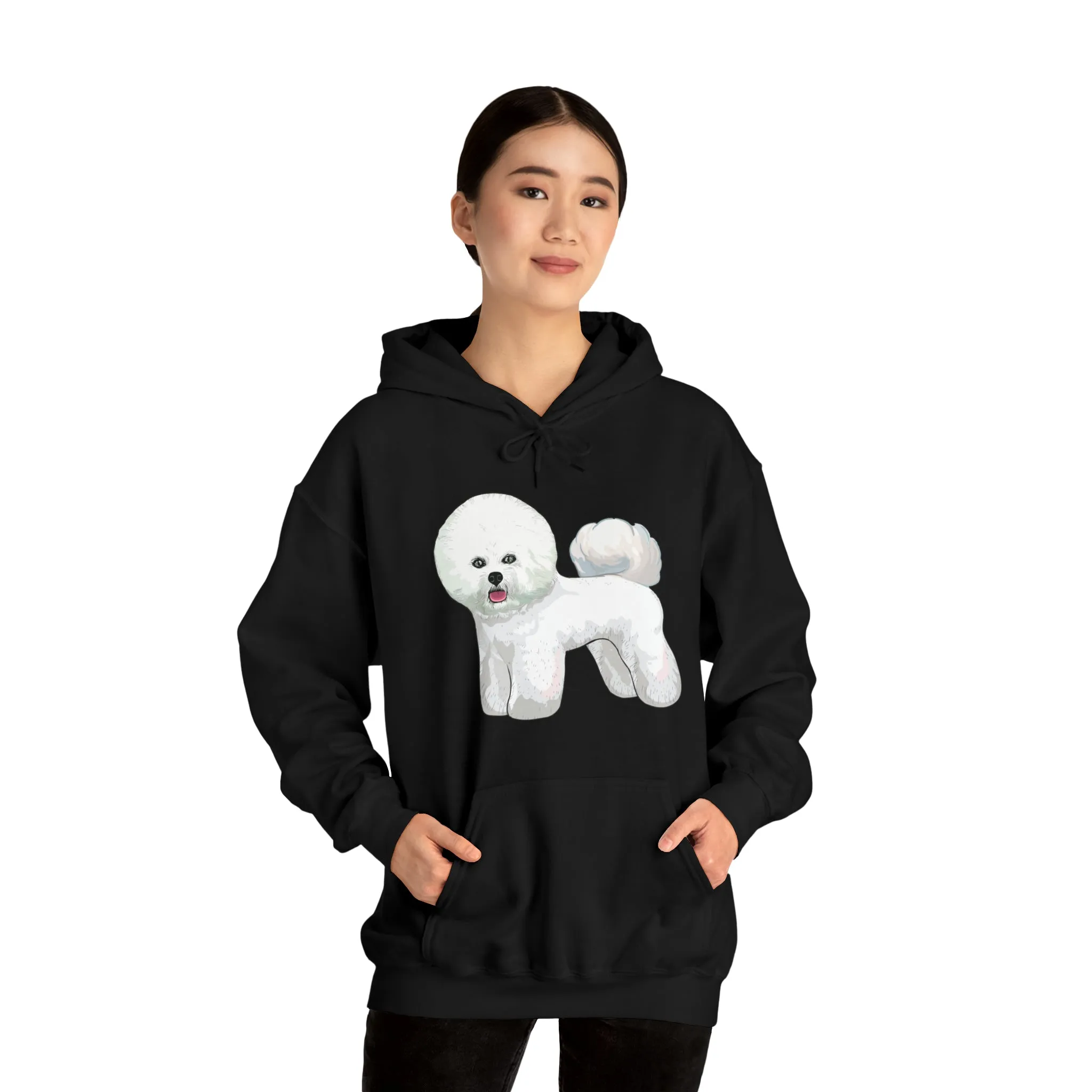Bichon Frise Unisex Hooded Sweatshirt, S - 5XL, 12 Colors, Dog Lover, Gift for Mom, Gift for Dad, Dog Sweatshirt, Bichon Lover, Made in USA!!