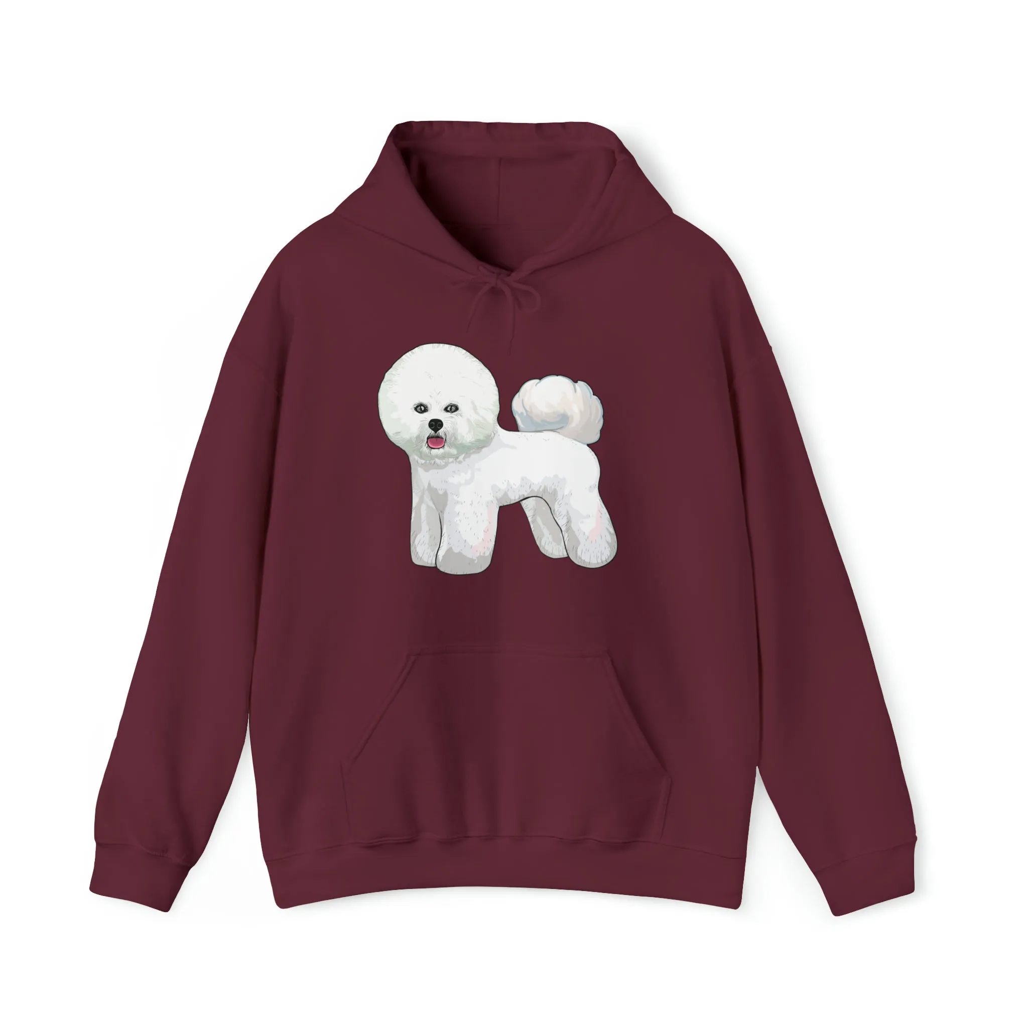 Bichon Frise Unisex Hooded Sweatshirt, S - 5XL, 12 Colors, Dog Lover, Gift for Mom, Gift for Dad, Dog Sweatshirt, Bichon Lover, Made in USA!!