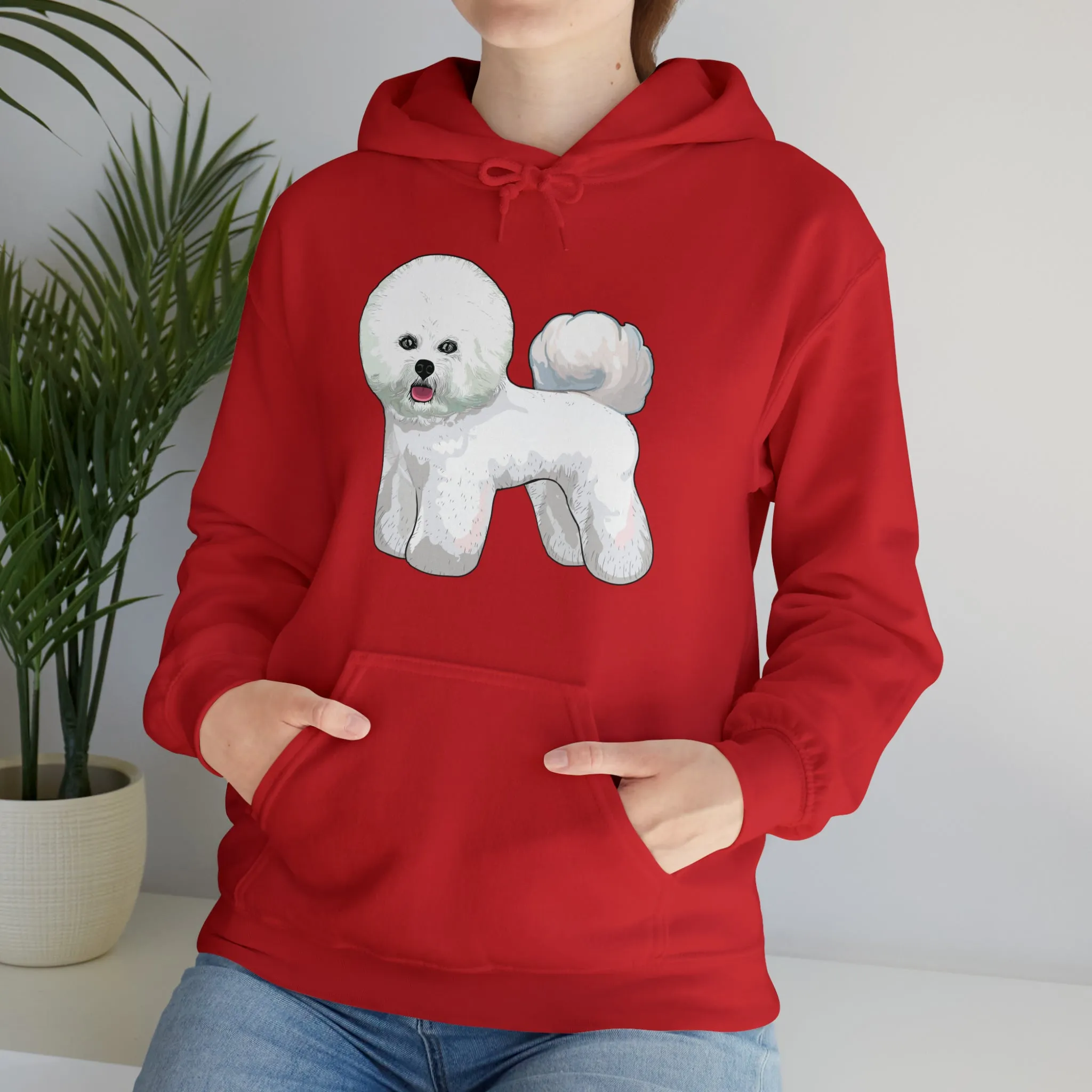 Bichon Frise Unisex Hooded Sweatshirt, S - 5XL, 12 Colors, Dog Lover, Gift for Mom, Gift for Dad, Dog Sweatshirt, Bichon Lover, Made in USA!!
