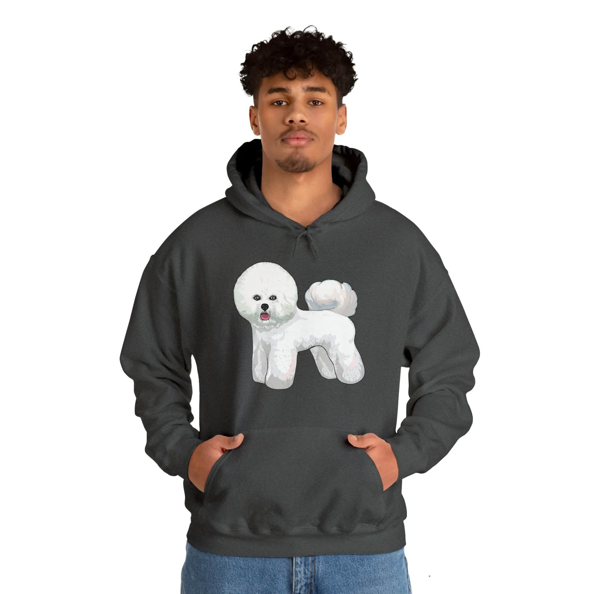 Bichon Frise Unisex Hooded Sweatshirt, S - 5XL, 12 Colors, Dog Lover, Gift for Mom, Gift for Dad, Dog Sweatshirt, Bichon Lover, Made in USA!!