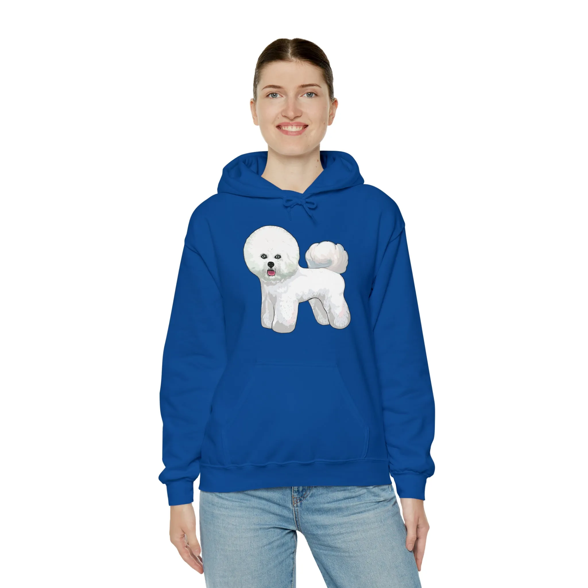 Bichon Frise Unisex Hooded Sweatshirt, S - 5XL, 12 Colors, Dog Lover, Gift for Mom, Gift for Dad, Dog Sweatshirt, Bichon Lover, Made in USA!!