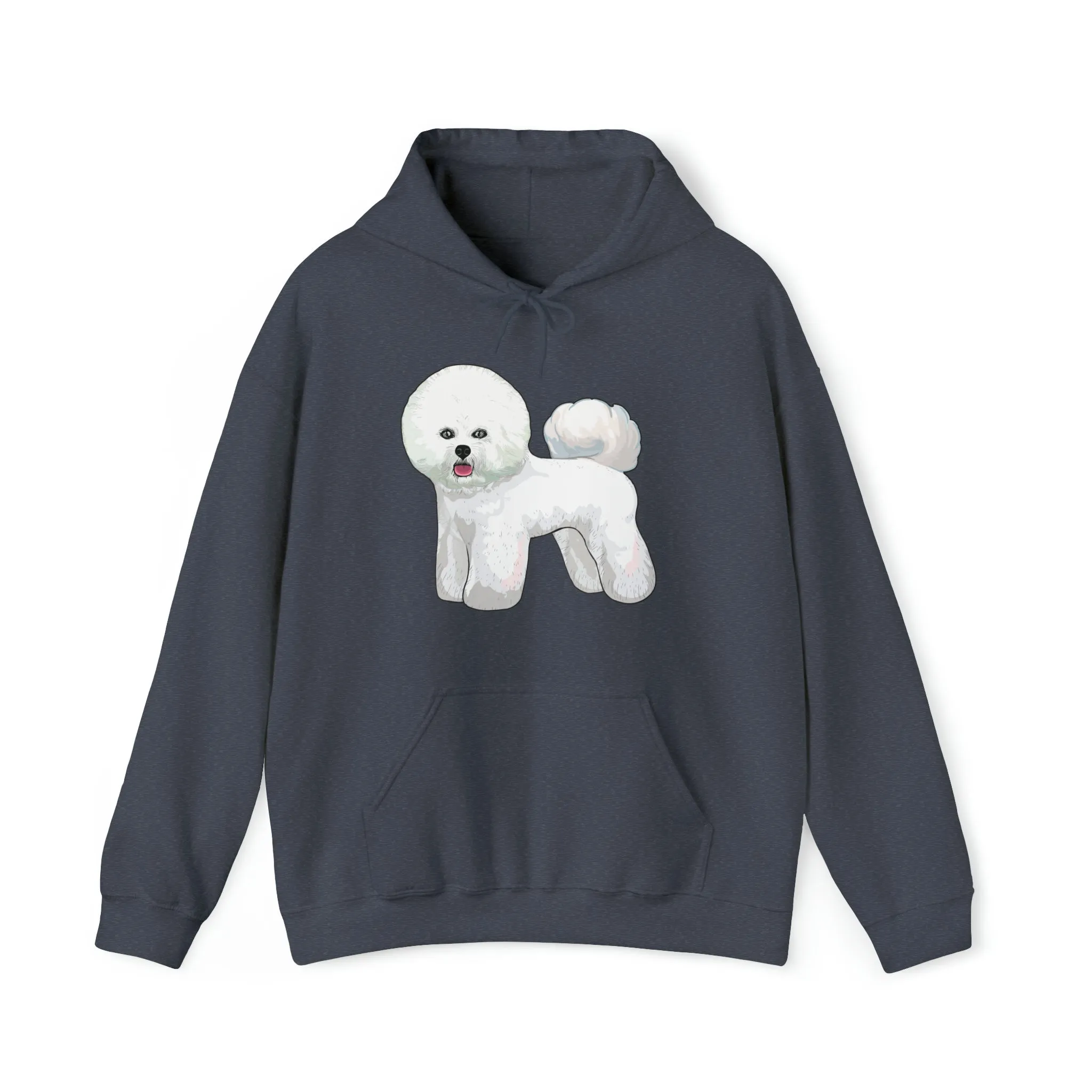 Bichon Frise Unisex Hooded Sweatshirt, S - 5XL, 12 Colors, Dog Lover, Gift for Mom, Gift for Dad, Dog Sweatshirt, Bichon Lover, Made in USA!!