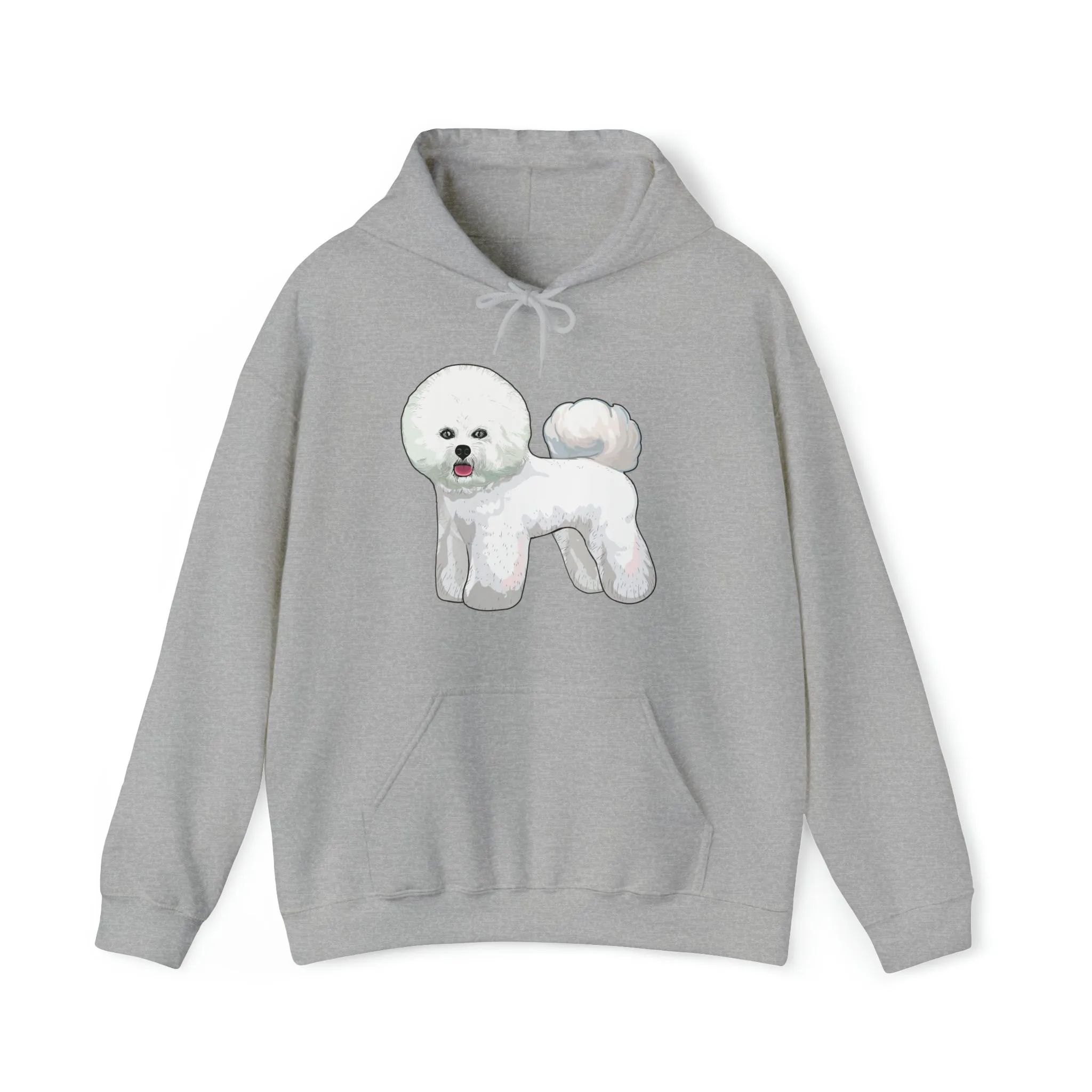 Bichon Frise Unisex Hooded Sweatshirt, S - 5XL, 12 Colors, Dog Lover, Gift for Mom, Gift for Dad, Dog Sweatshirt, Bichon Lover, Made in USA!!