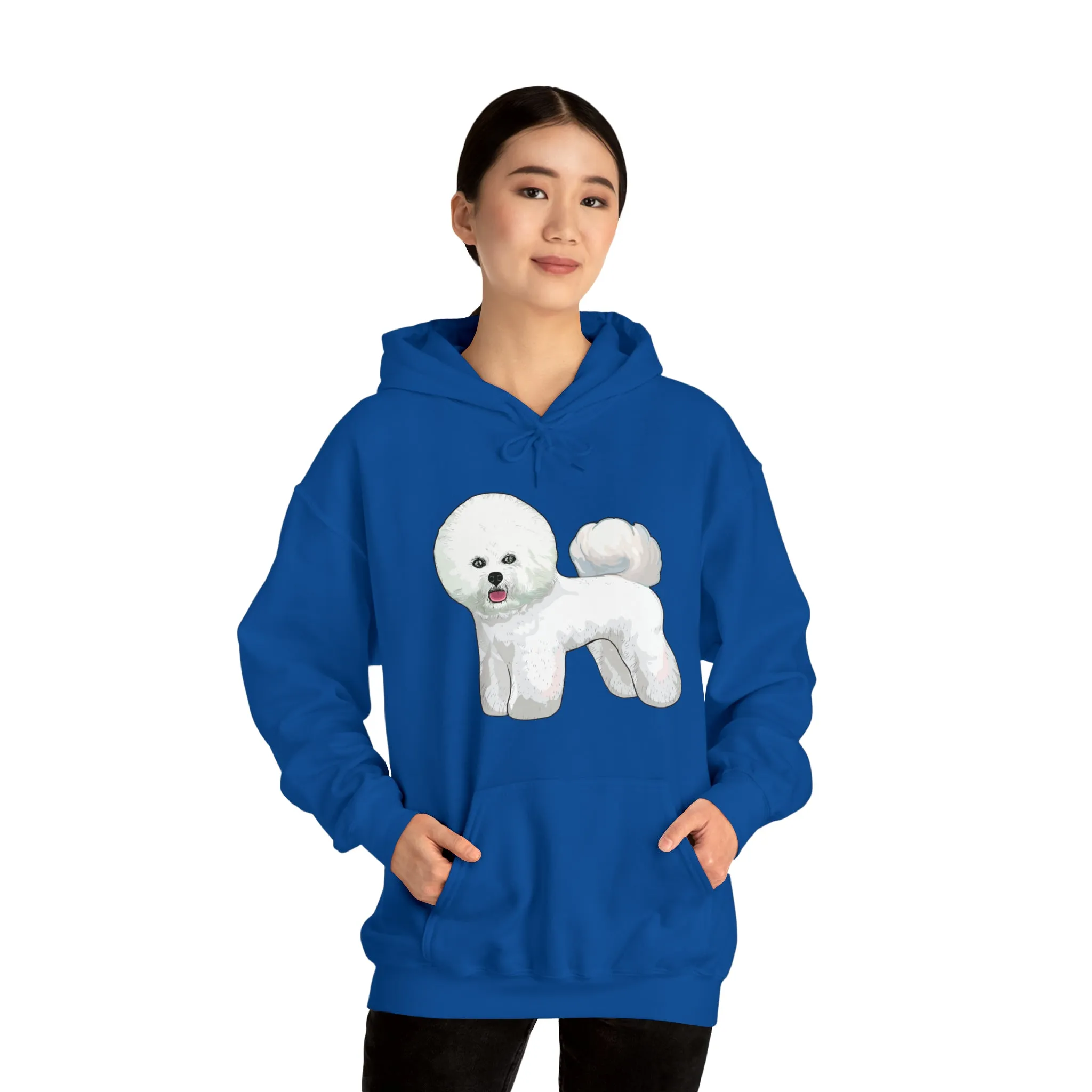 Bichon Frise Unisex Hooded Sweatshirt, S - 5XL, 12 Colors, Dog Lover, Gift for Mom, Gift for Dad, Dog Sweatshirt, Bichon Lover, Made in USA!!