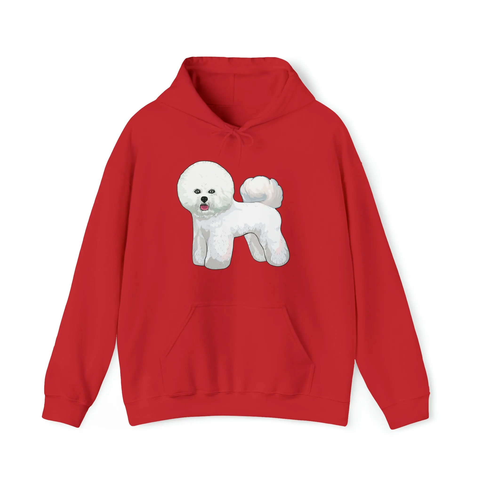 Bichon Frise Unisex Hooded Sweatshirt, S - 5XL, 12 Colors, Dog Lover, Gift for Mom, Gift for Dad, Dog Sweatshirt, Bichon Lover, Made in USA!!