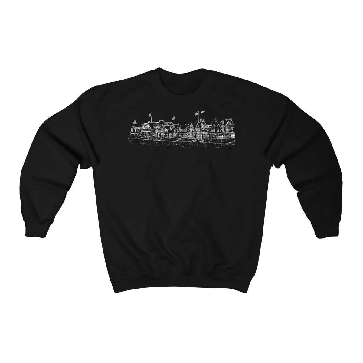 Boathouse Row - Unisex Heavy Blend™ Crewneck Sweatshirt