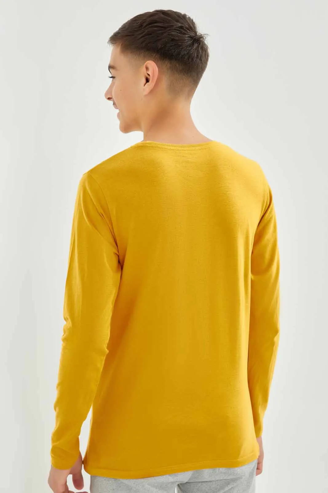 Boys Mustard London Bridge Printed T-Shirt