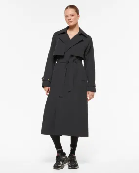 BROADWAY TRENCH COAT BLACK