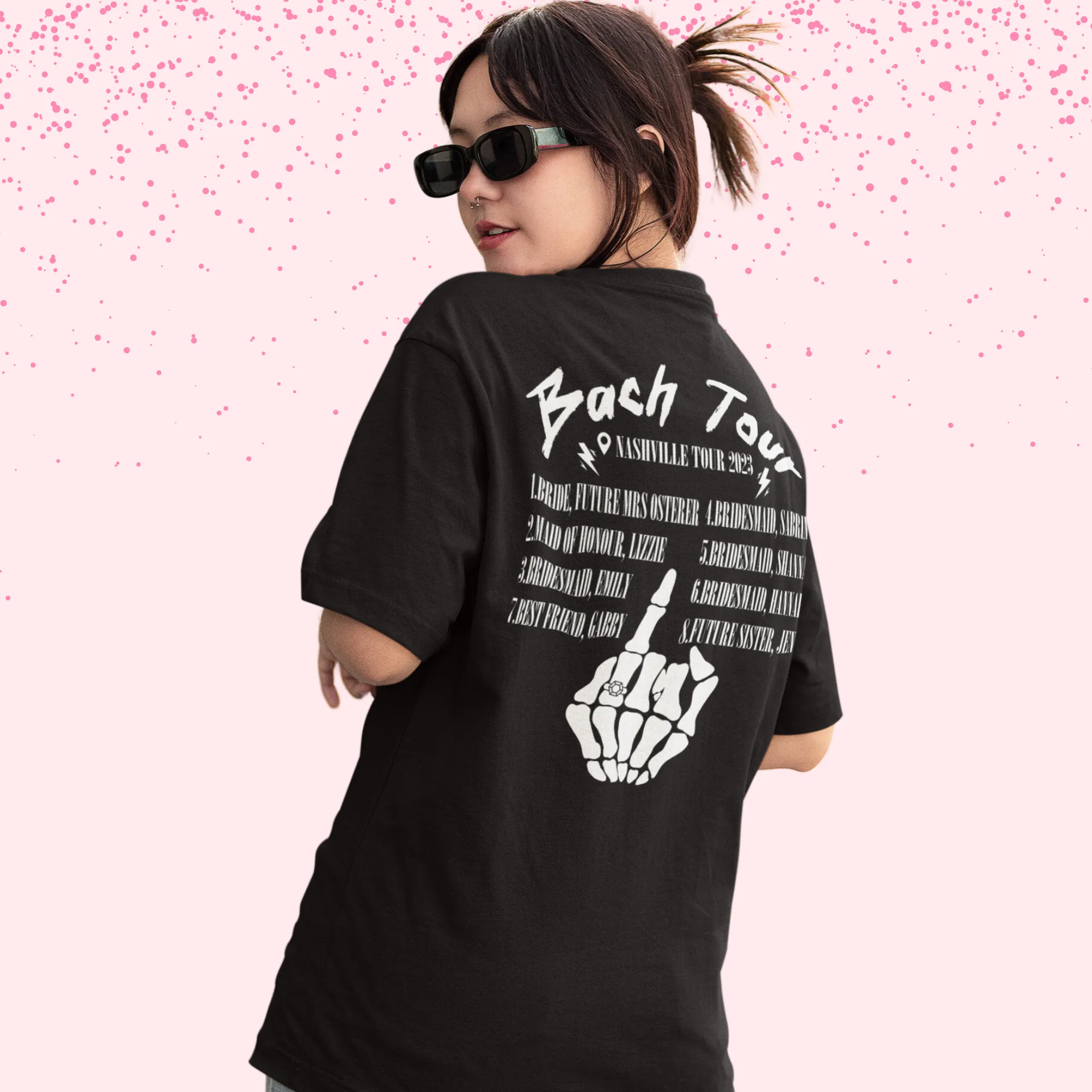 Concert Style Bachelorette T Shirts