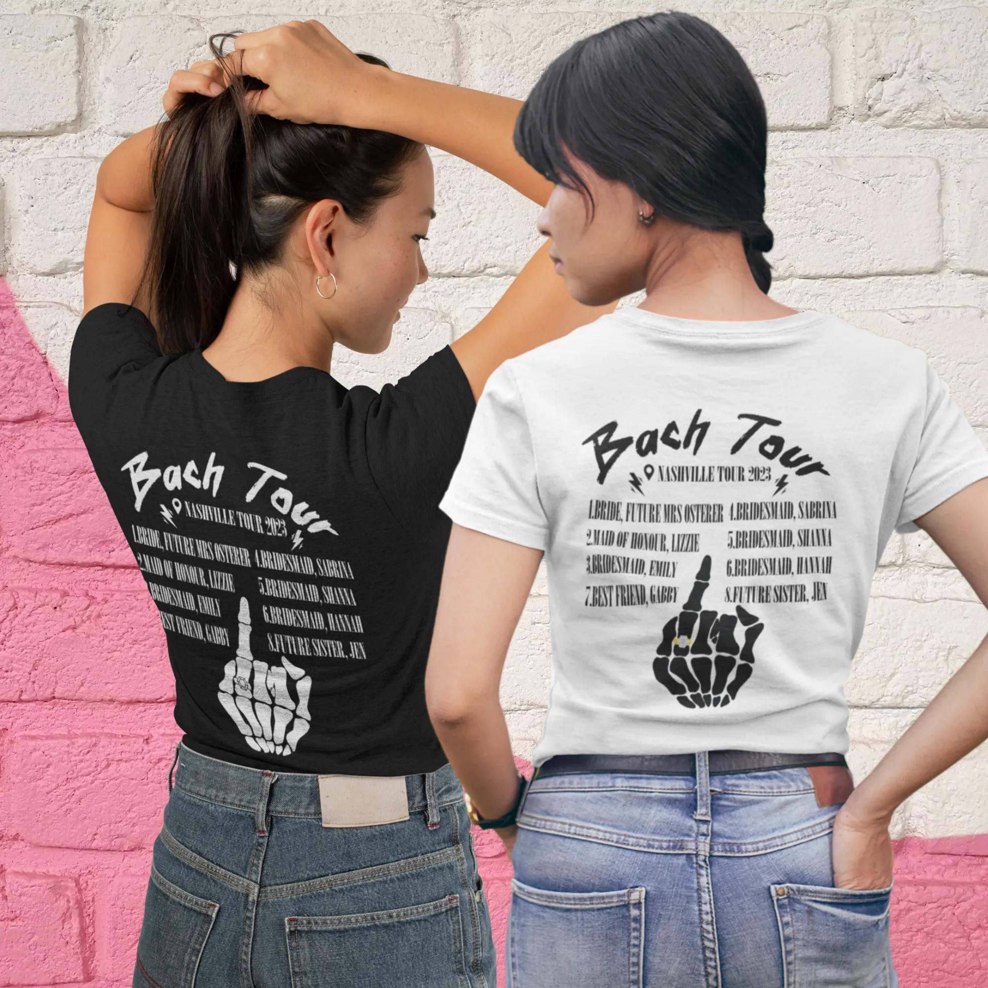 Concert Style Bachelorette T Shirts