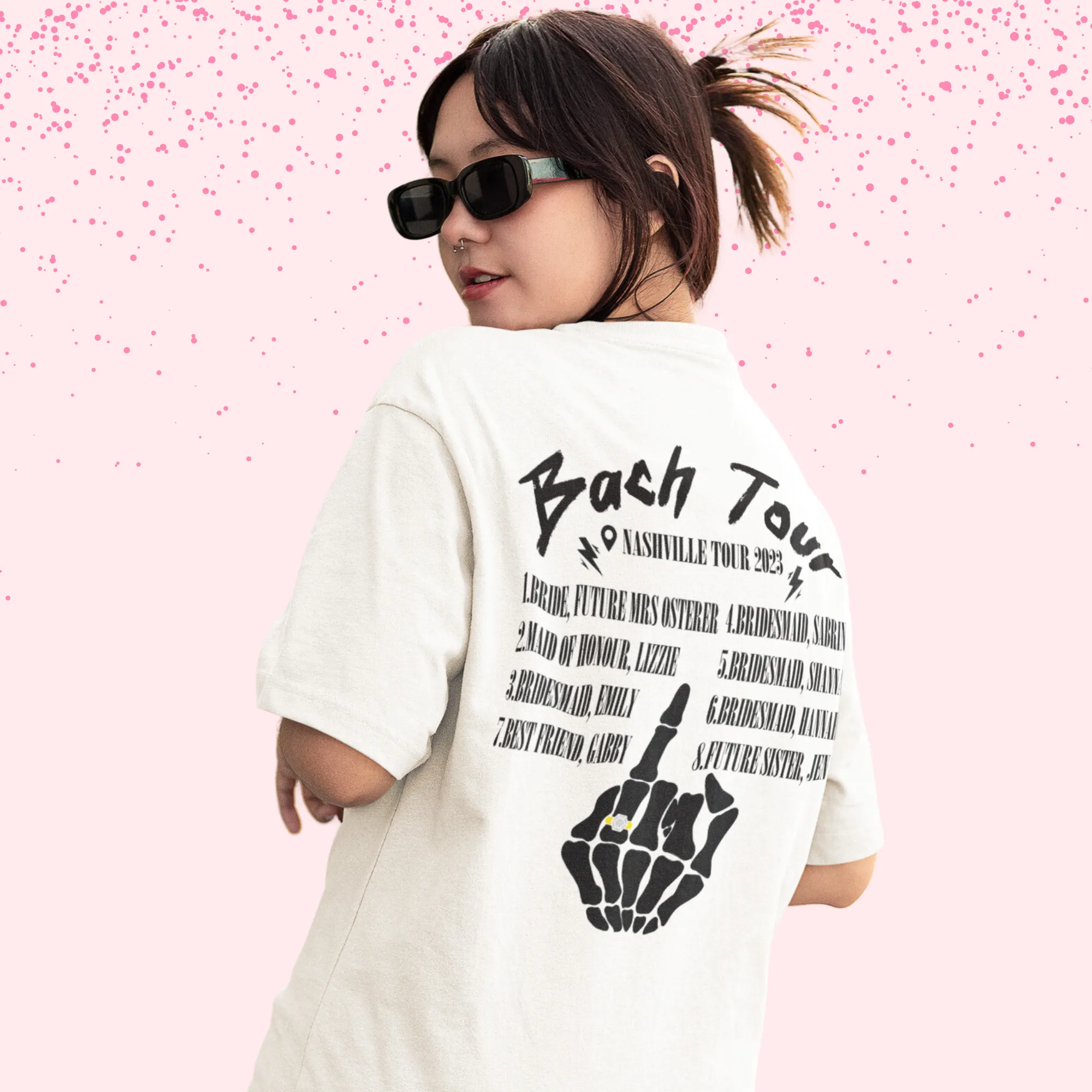 Concert Style Bachelorette T Shirts