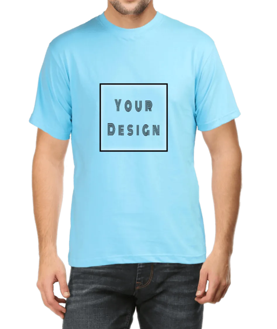 Customized Round Neck T-Shirt for Men D100