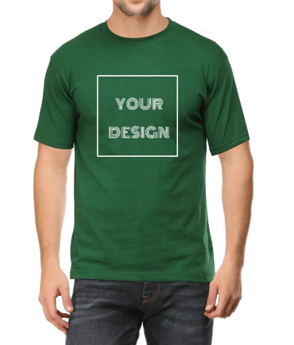 Customized Round Neck T-Shirt for Men D100
