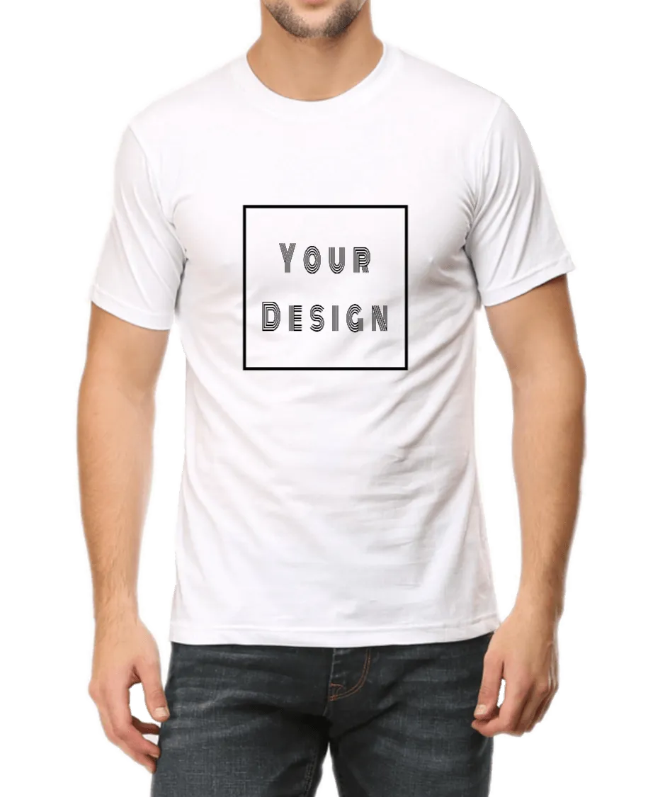 Customized Round Neck T-Shirt for Men D100