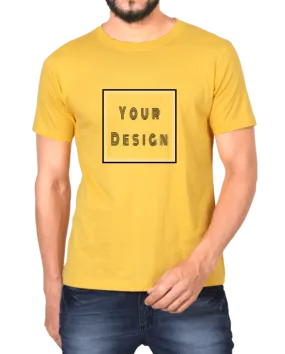 Customized Round Neck T-Shirt for Men D100
