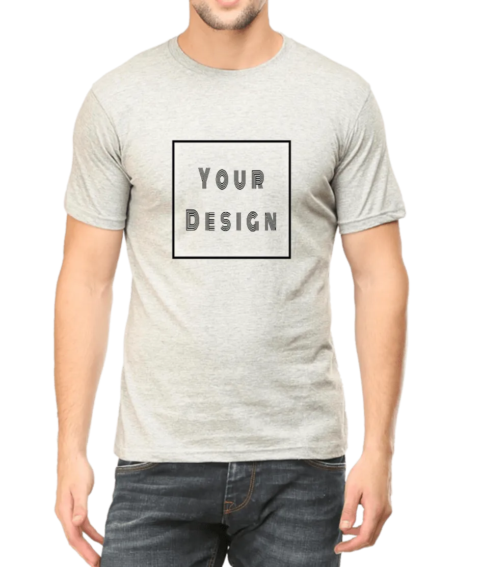 Customized Round Neck T-Shirt for Men D100
