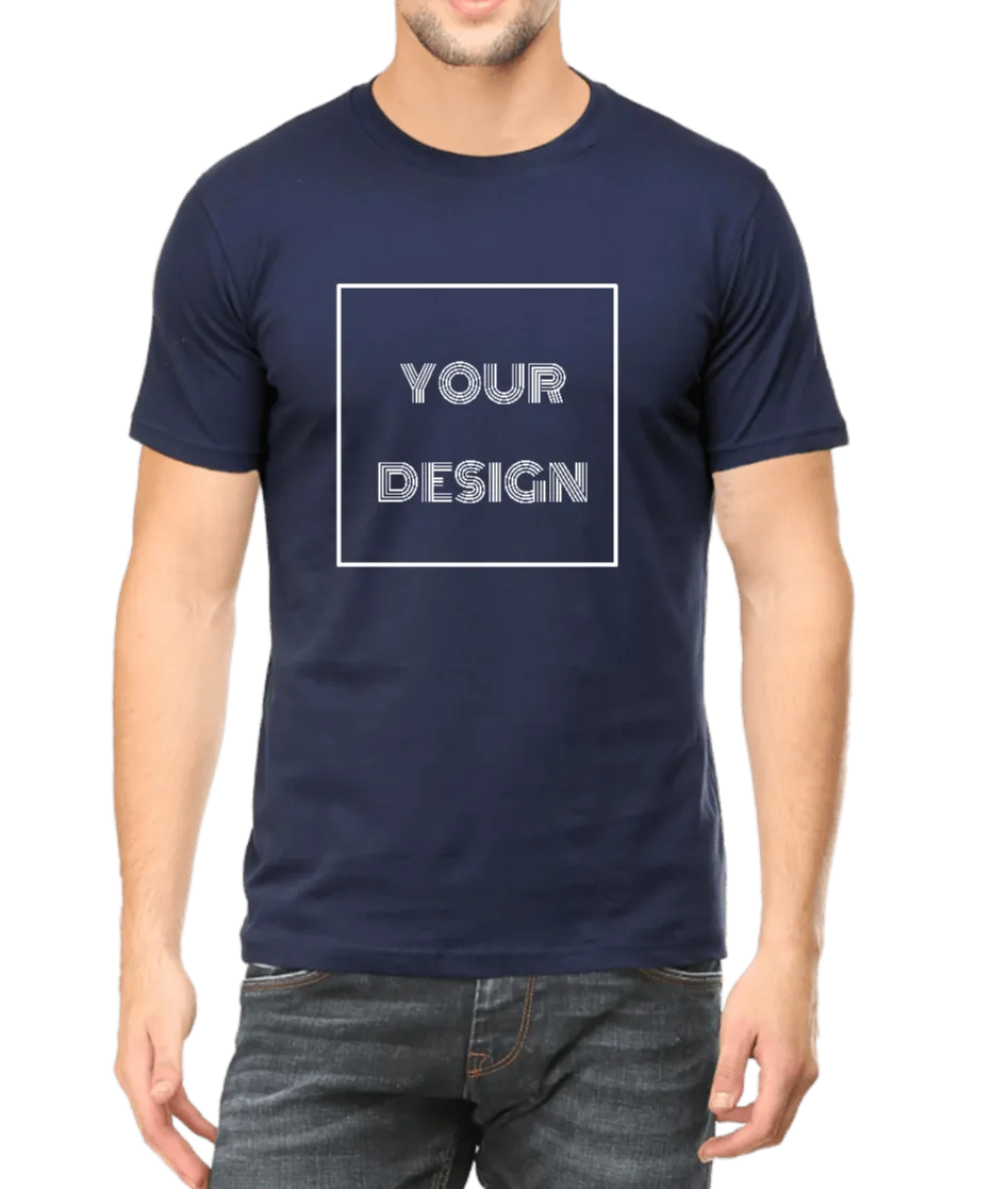 Customized Round Neck T-Shirt for Men D100