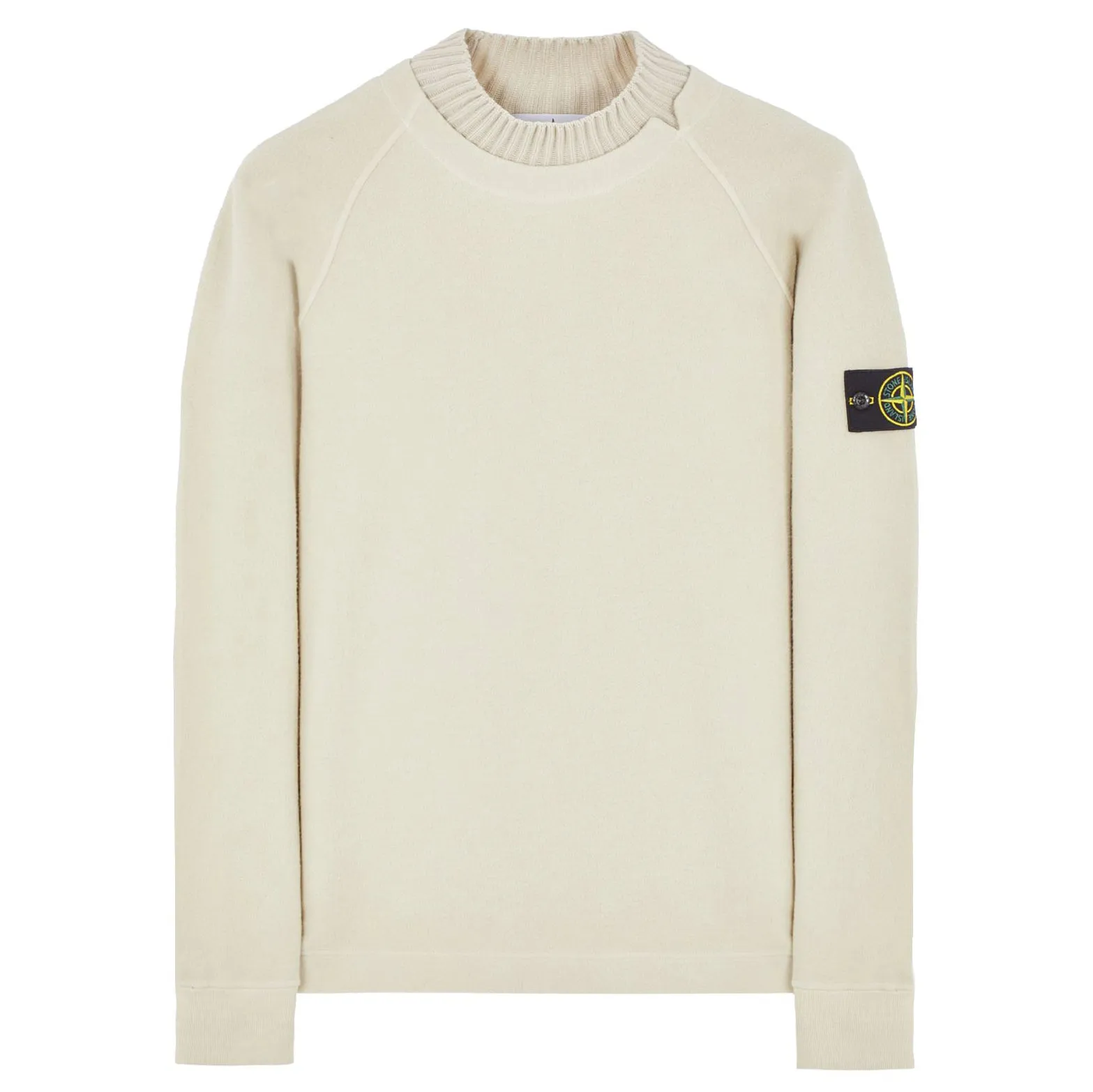 Mock Neck Fleece Sweatshirt