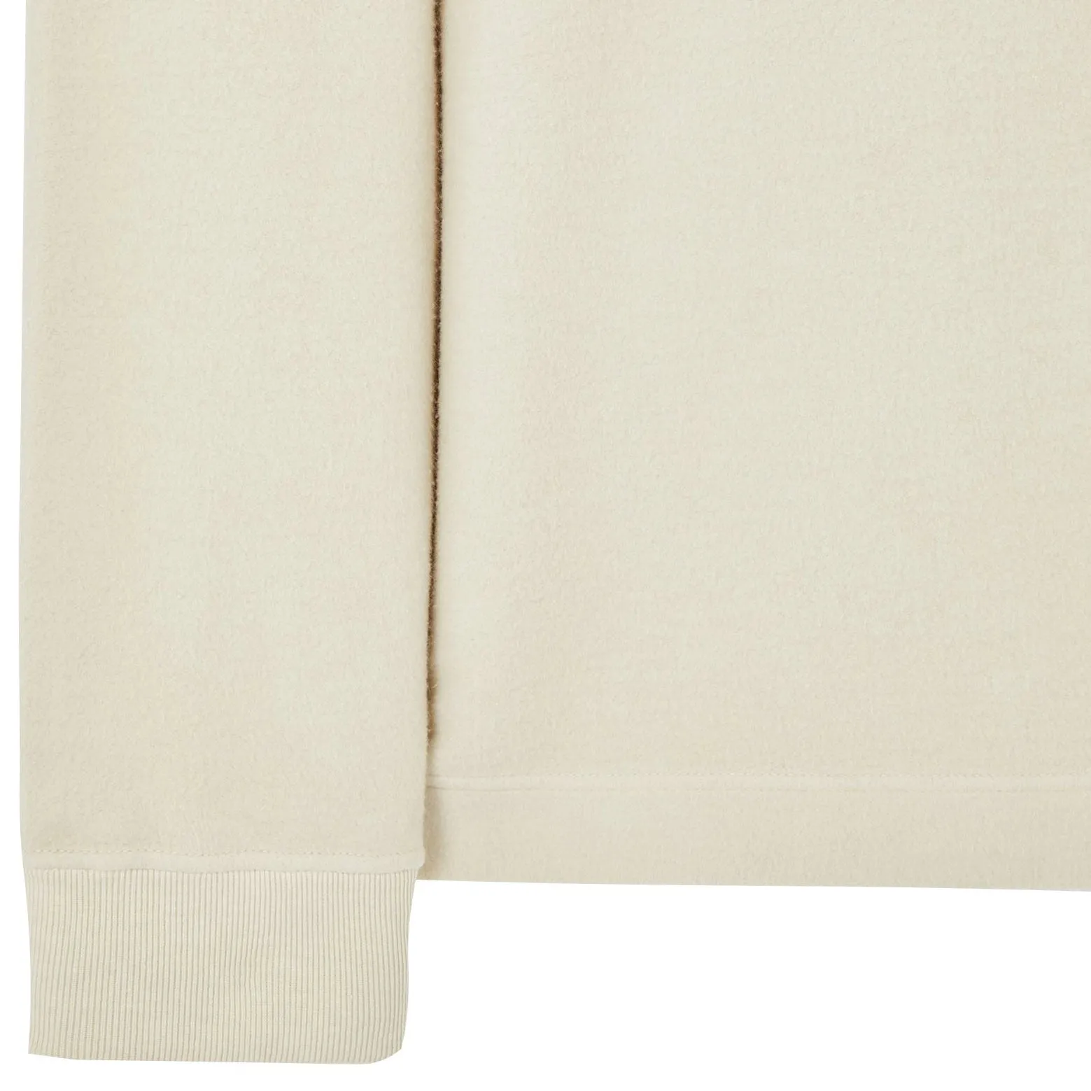 Mock Neck Fleece Sweatshirt