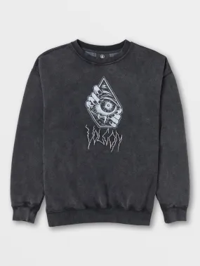 No Recess Crew Sweatshirt - Black