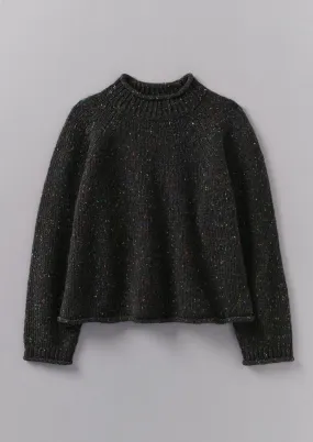 Orla Donegal Wool Sweater in Galaxy Colorway - Cozy and Stylish Knitwear for Every Season