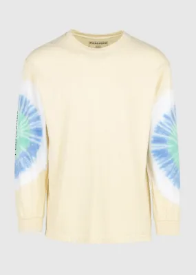 PLEASURES: NOT AFRAID LS TEE [CREAM]