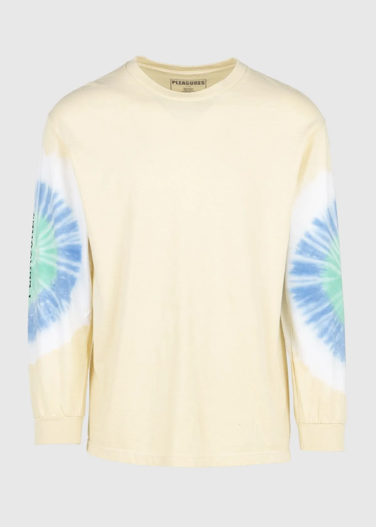 PLEASURES: NOT AFRAID LS TEE [CREAM]