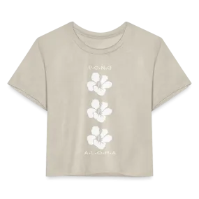Pua Cropped Tee