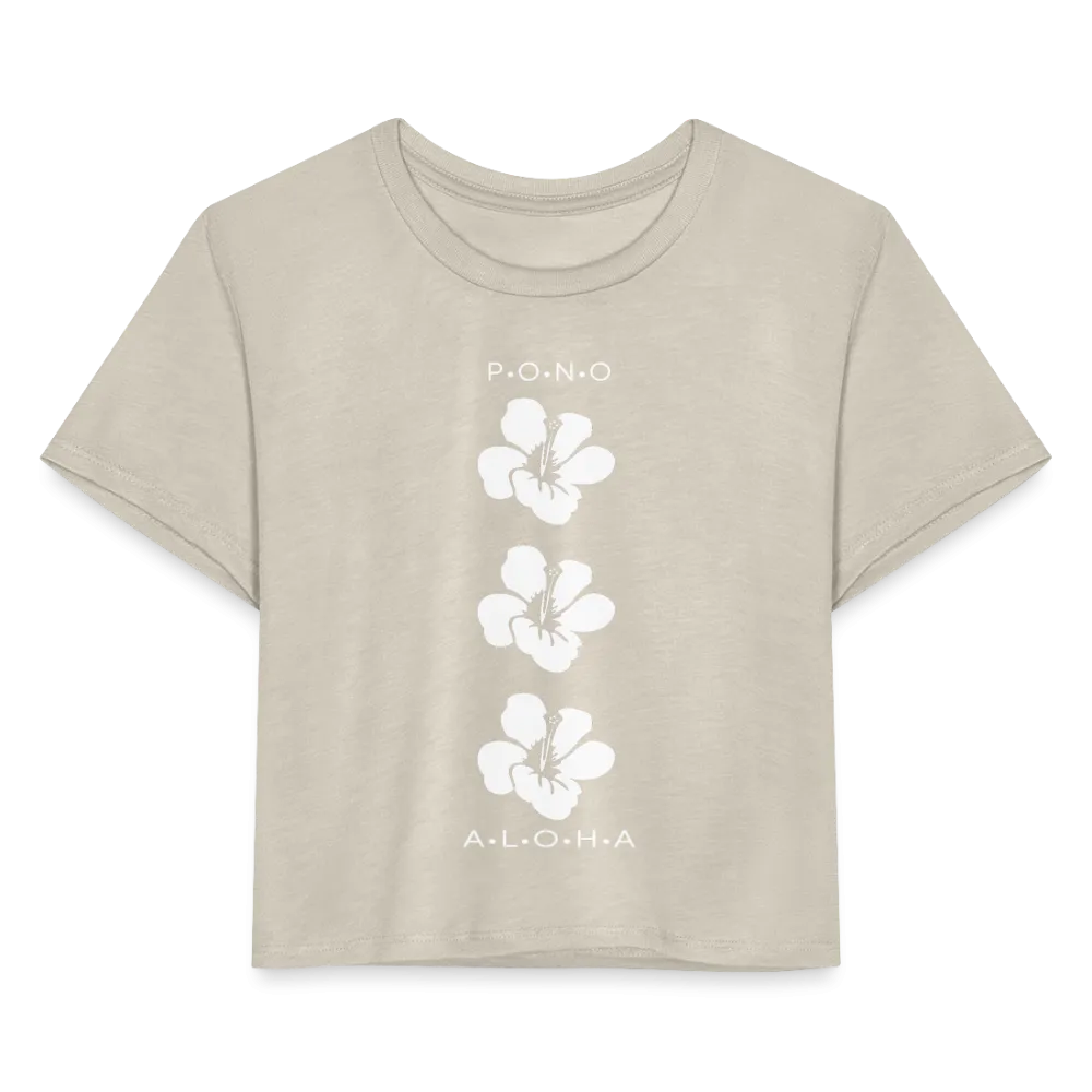 Pua Cropped Tee