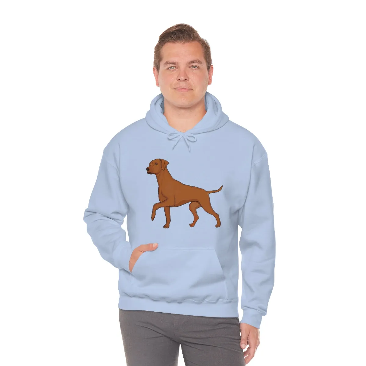 Rhodesian Ridgeback Unisex Heavy Blend™ Hooded Sweatshirt, S - 5XL, 12 Colors, Cotton/Polyester, FREE Shipping, Made in USA!!