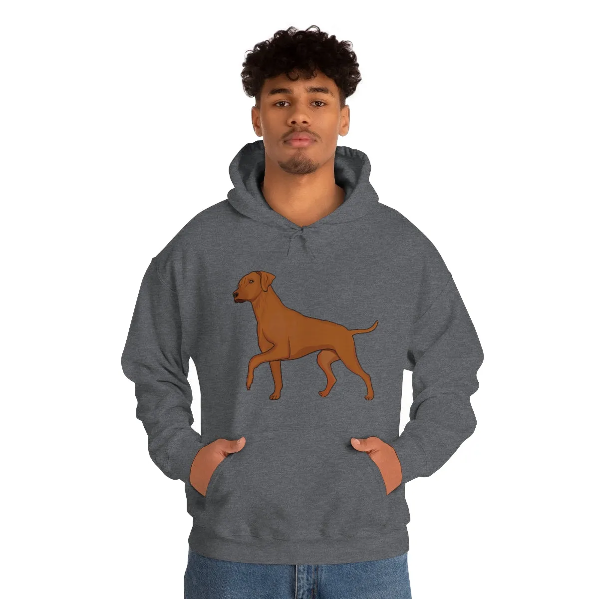 Rhodesian Ridgeback Unisex Heavy Blend™ Hooded Sweatshirt, S - 5XL, 12 Colors, Cotton/Polyester, FREE Shipping, Made in USA!!
