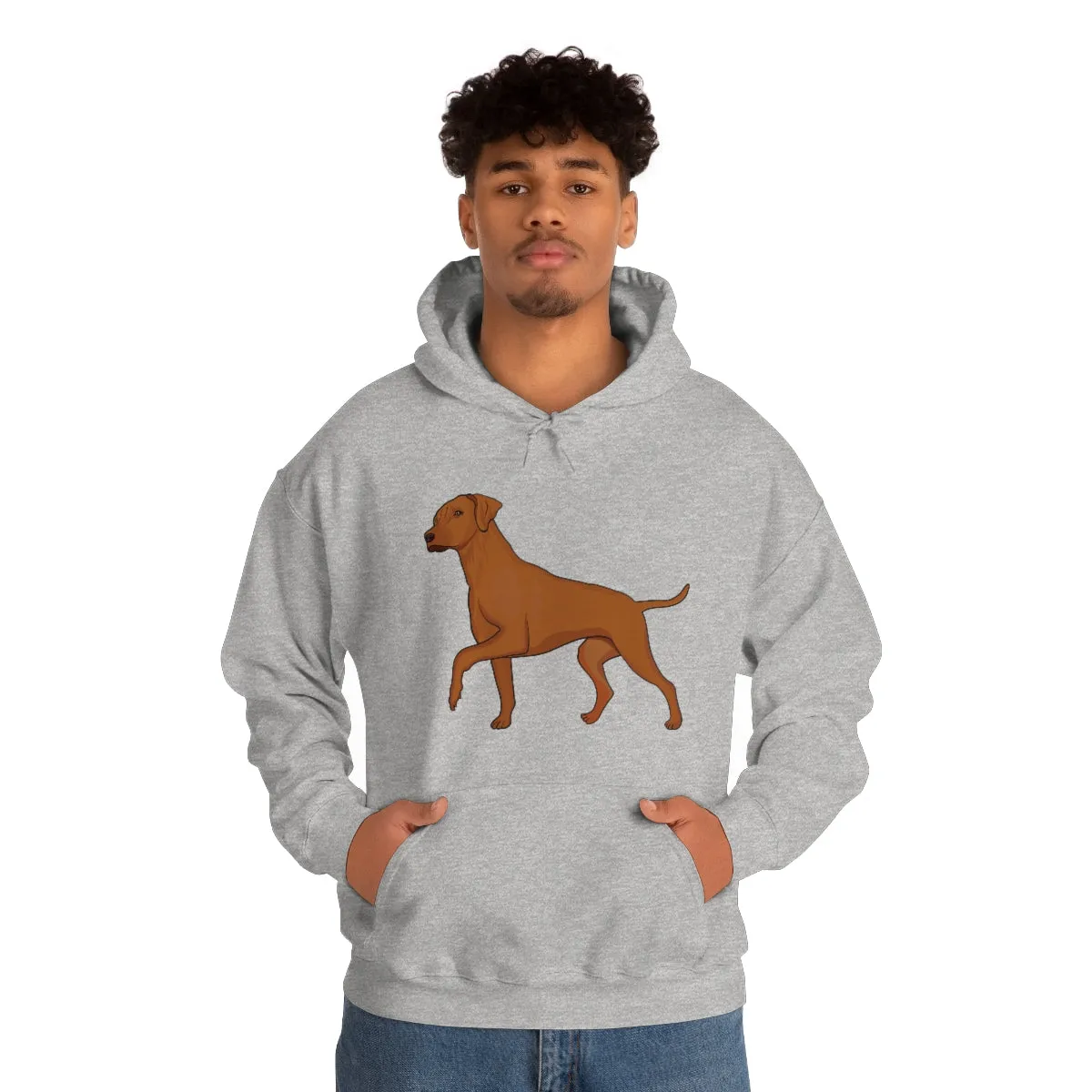 Rhodesian Ridgeback Unisex Heavy Blend™ Hooded Sweatshirt, S - 5XL, 12 Colors, Cotton/Polyester, FREE Shipping, Made in USA!!