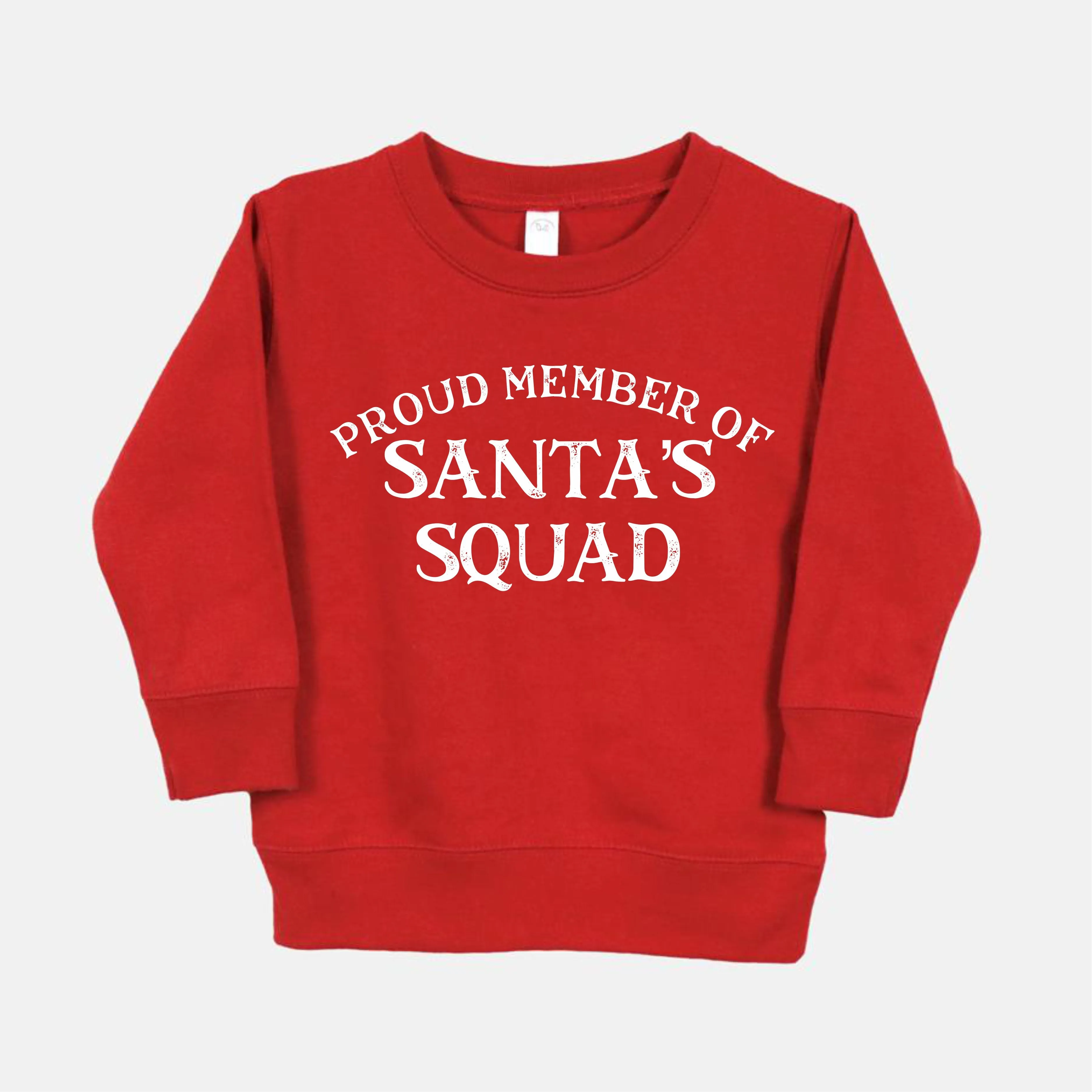 Santa's Squad | Kids Pullover Sweatshirt