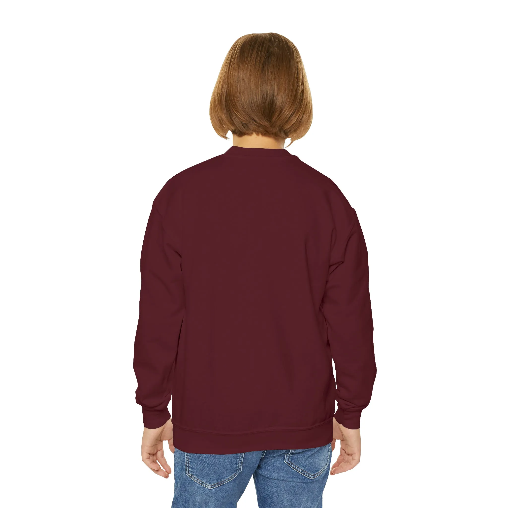 Sister Claus | Youth Crewneck Christmas Sweatshirt
