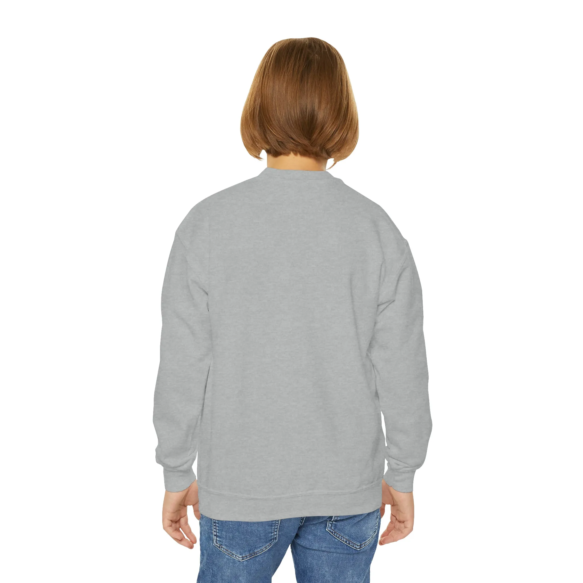 Sister Claus | Youth Crewneck Christmas Sweatshirt