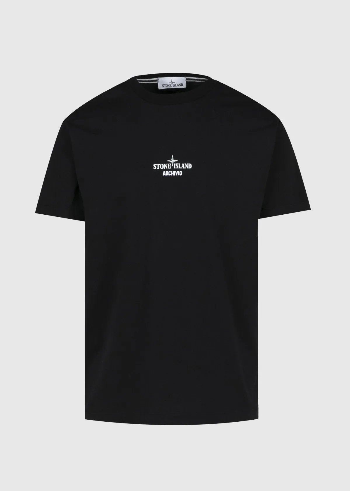 STONE ISLAND: ARCHIVIO TEE [BLACK]