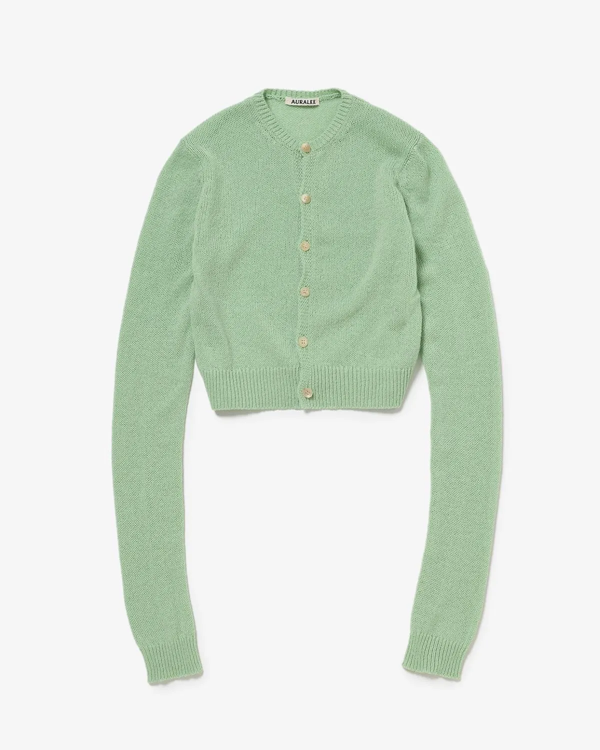 SUMMER CASHMERE KNIT CREW NECK CARDIGAN