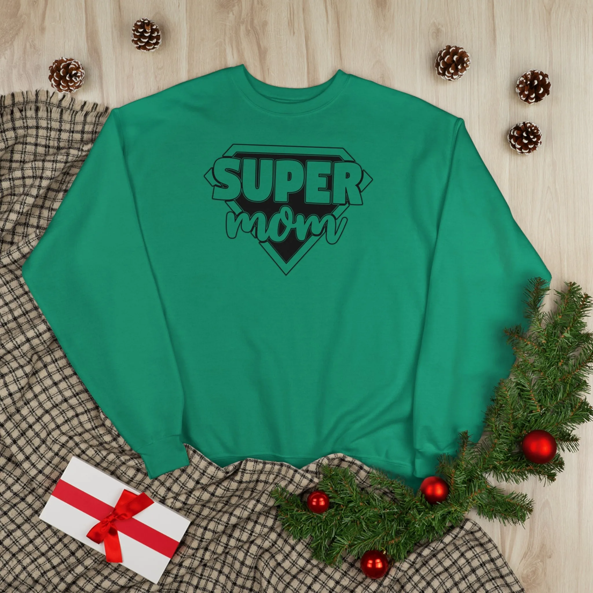 Supermom | Crewneck Sweatshirt | Unisex Sizing