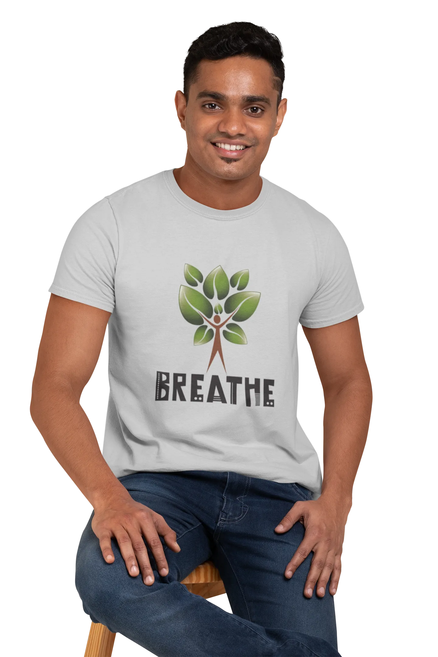 Tree of Life Yoga Quote Men's T Shirt D26