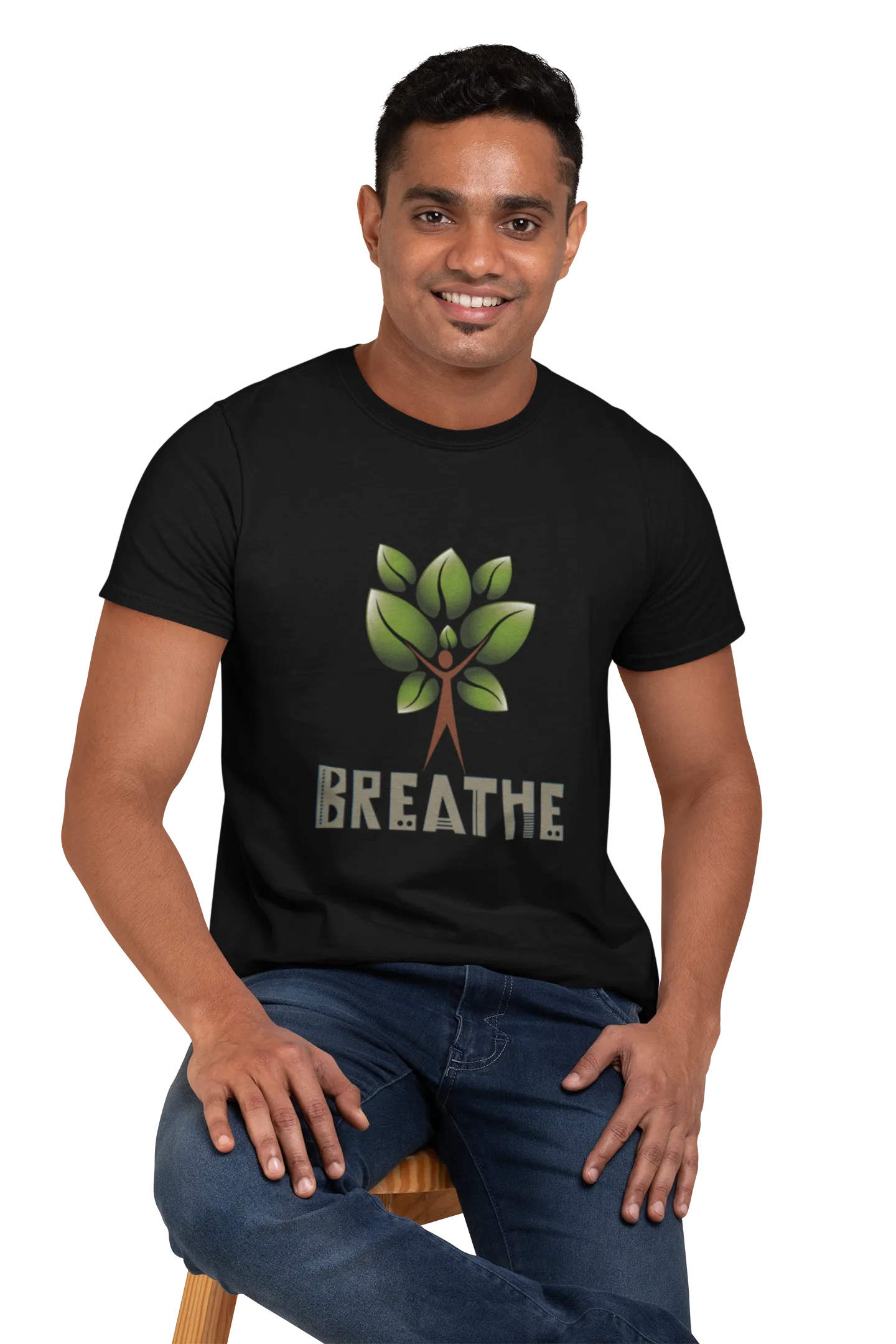 Tree of Life Yoga Quote Men's T Shirt D26