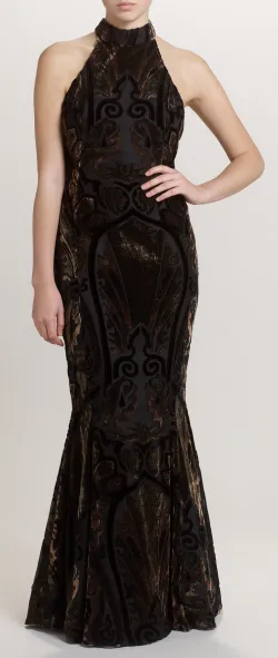 Velvet Devoree Gown