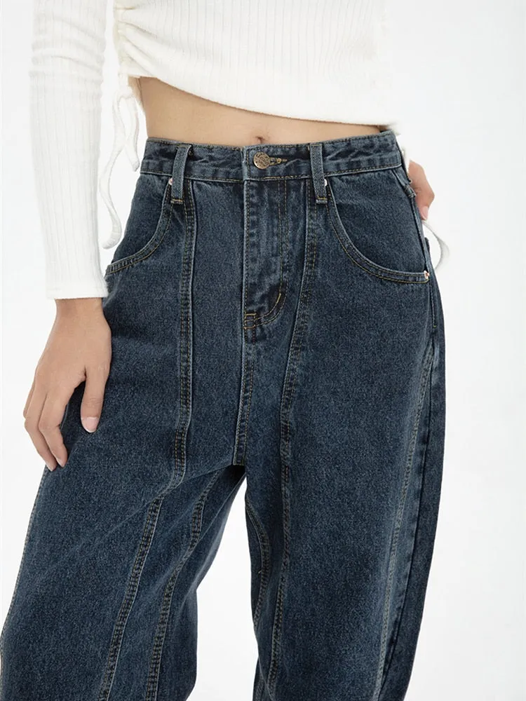 Vintage Straight Baggy Denim Pants
