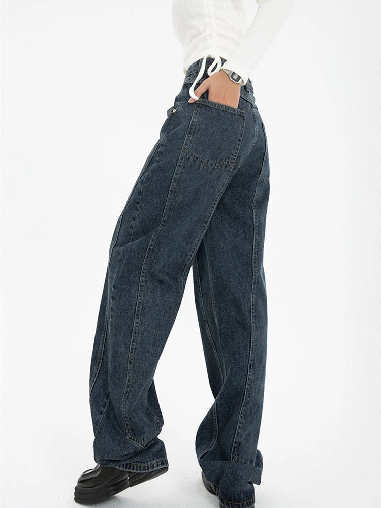 Vintage Straight Baggy Denim Pants