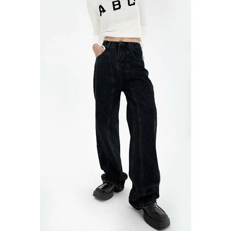 Vintage Straight Baggy Denim Pants