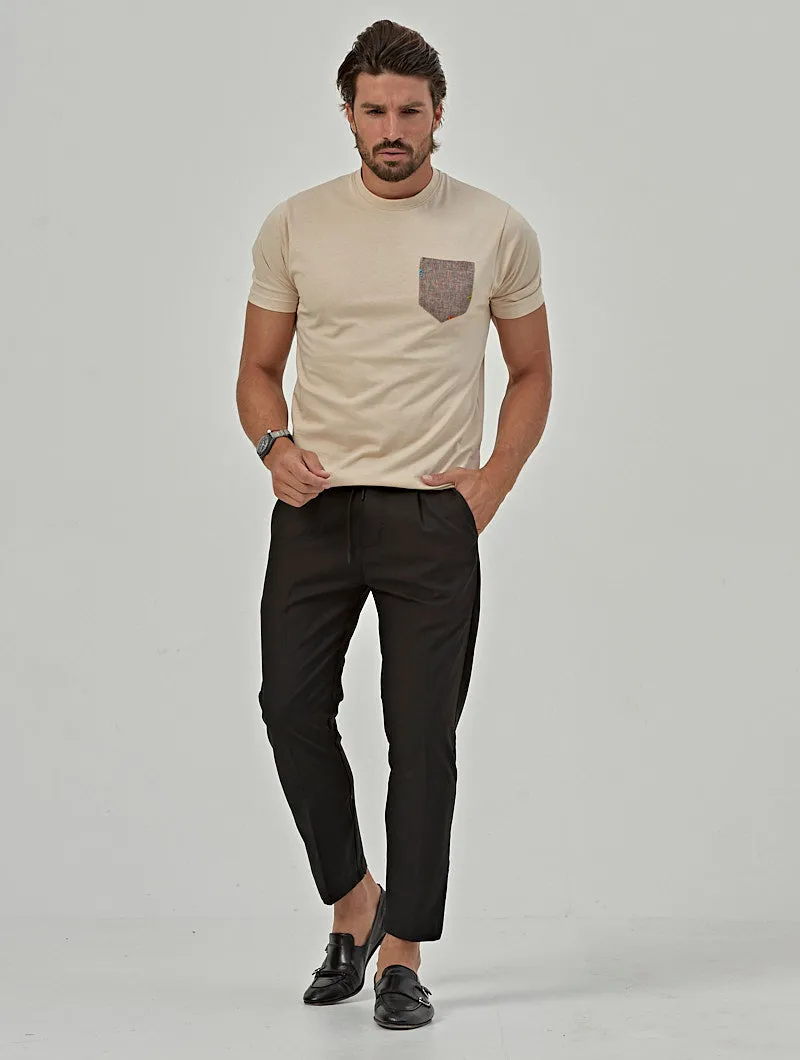 ZANE CASUAL PANTS IN BLACK